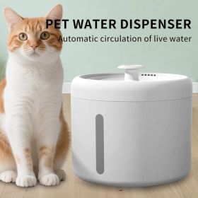 006 Circular Pet Water Dispenser, Silent Circulating Water, Filtered Clean, Large Capacity, No Leakage, Allowing Cats And Dogs To Drink With Peace Of