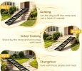 Foldable Dog Stairs for Car Truck SUV Black Accessory for Large Medium Small Dogs Easy Entry Ramp