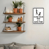 CIFbuy Curb Your Dog Metal Tin Sign, Regulations Caution Plaque, 8x12in Unframed Wall Decor, Wall Decor, Indoor Outdoor Safety Sign Tin SignikTok