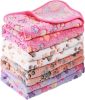 Tatuo 4 Pcs Dog Blanket for Pet Puppy Teething Toys Paw