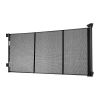 Retractable Baby Gate, Extends to 122 inch Extra Wide, 31.3 inch Tall, with Reinforced Fiberglass Strips, Avoids Crawling Through