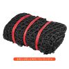 Round Bale Hay Net, 4.92 x 4.92 x 4.92 ft, 1.5 inch Holes, PE Material, Knotless Design, with Zip Ties, Needle Shuttle, Repair Twine and Storage Bag