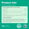 Probiotics for Dogs Coprophagia Deterrent for Dogs Deterrent for Dogs Eating Poop Dog Probiotics Treats Probiotic Chews for Dogs Skin and Coat Vitalit