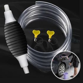 Siphon P Ump For Gasoline Motor Oil Fuel Gasoline Diesel, Fish Tank (Option: Black)