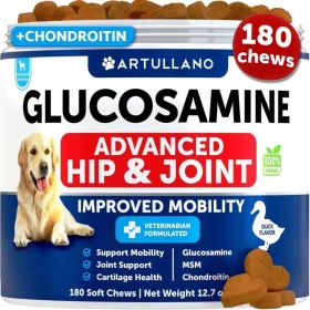 Glucosamine For Dogs Hip And Joint Supplement For Dogs With Arthritis Chews With Chondroitin Hemp Oil MSM Canine Joint Pain Relief Health Mobility Sup (Option: Artullano)