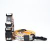 Trendy Printed PVC Dog Leash & Collar Set, Waterproof Durable Pet Lead with Unique Pattern, Adjustable for Small Medium Large Dogs