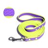 Waterproof Wavy Texture Dog Leash - Two-Tone Non-Slip Pet Walking Lead for Small Medium Large Dogs