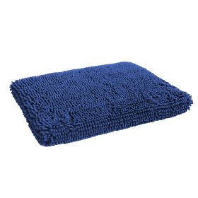 DGS Pet Products Dirty Dog Cushion Pad Small Brown 19" x 24" x 2.5" (Color: Bermuda Blue, size: Extra Extra Large)