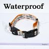 Trendy Printed PVC Dog Leash & Collar Set, Waterproof Durable Pet Lead with Unique Pattern, Adjustable for Small Medium Large Dogs