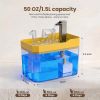 Cute Small Cat Water Fountain 1.5L,Transparent Detachable Tank,Quiet Pump & LED Light,Easy Clean Portable Pet Water Dispenser for Car Indoor Travel
